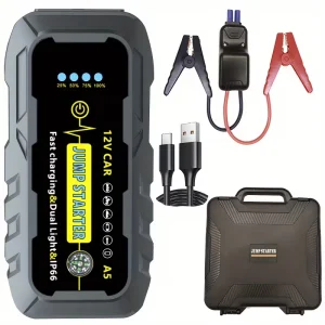 Portable 1000A Car Jump Starter Power Bank Emergency Battery Charger 12V Jumper