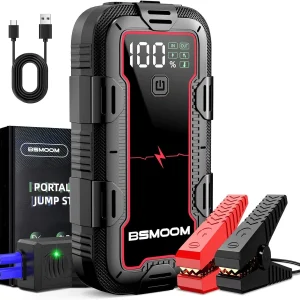 9000A Car Jump Starter 12V Auto Battery Booster Power Bank Pack USB Fast Charger