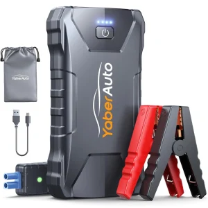 12V Car Jump Starter Pack Booster Battery Charger Emergency LED Power Bank 4000A